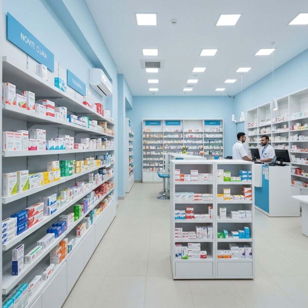 Pharmacy background